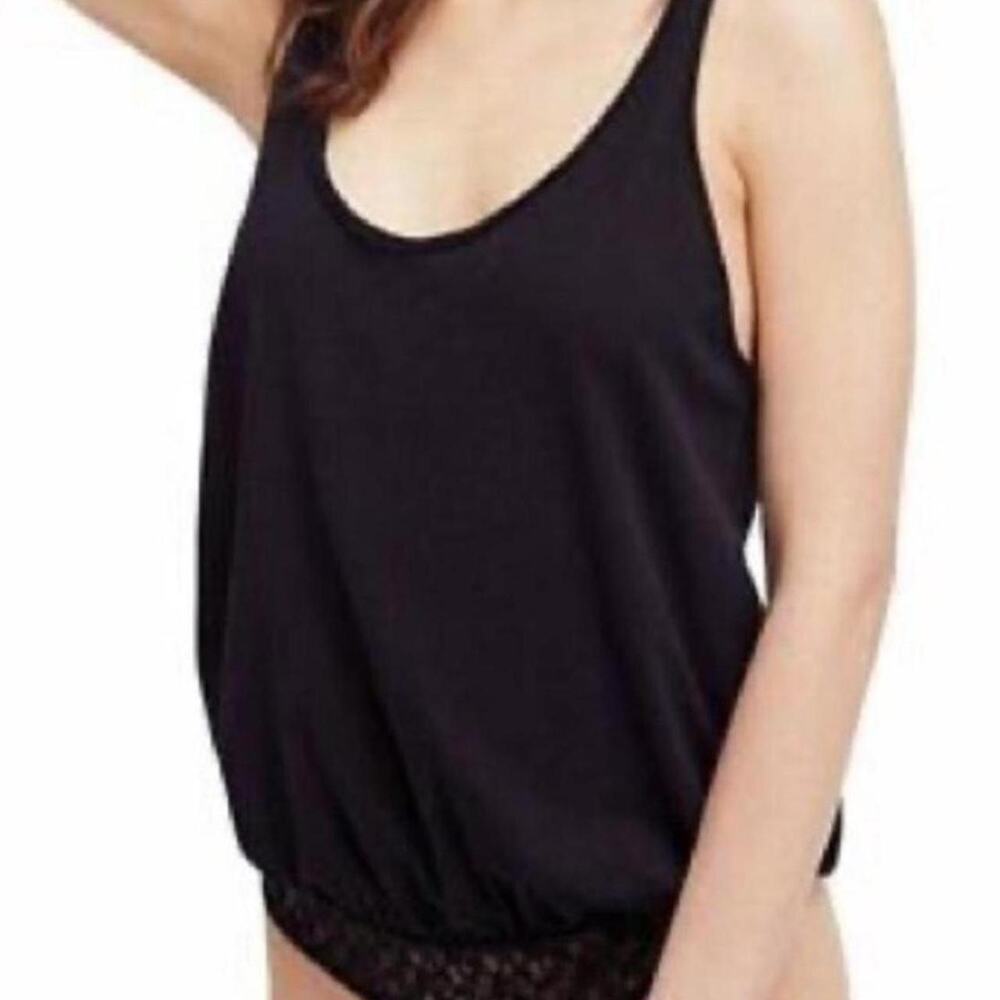 Black basic bodysuit tank from Free People size small